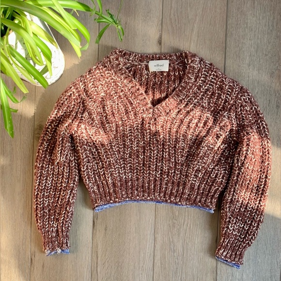 Wilfred Sweaters - Wilfred cropped, fuzzy, sweater